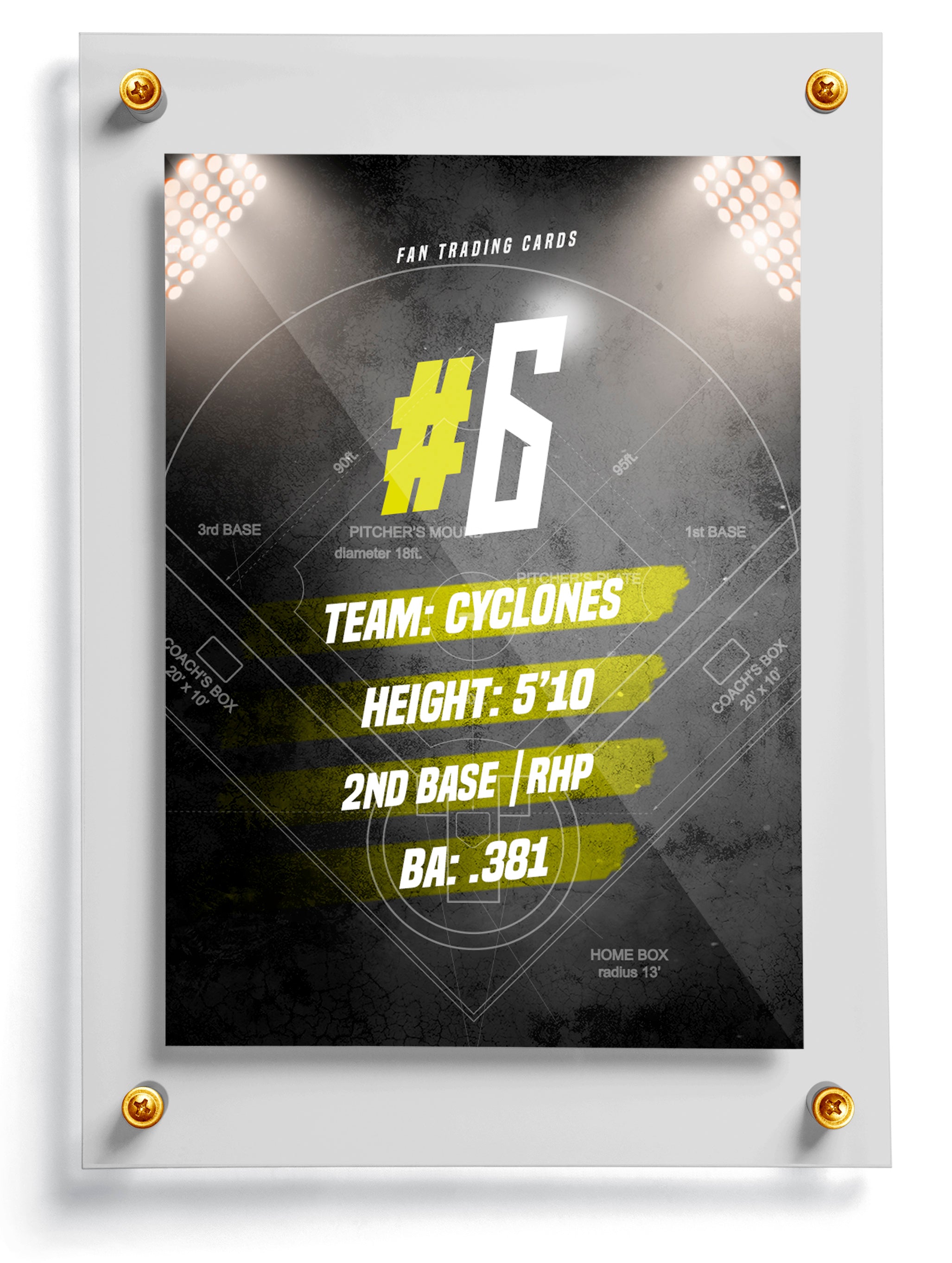 "Spittin Seeds" Trading Card