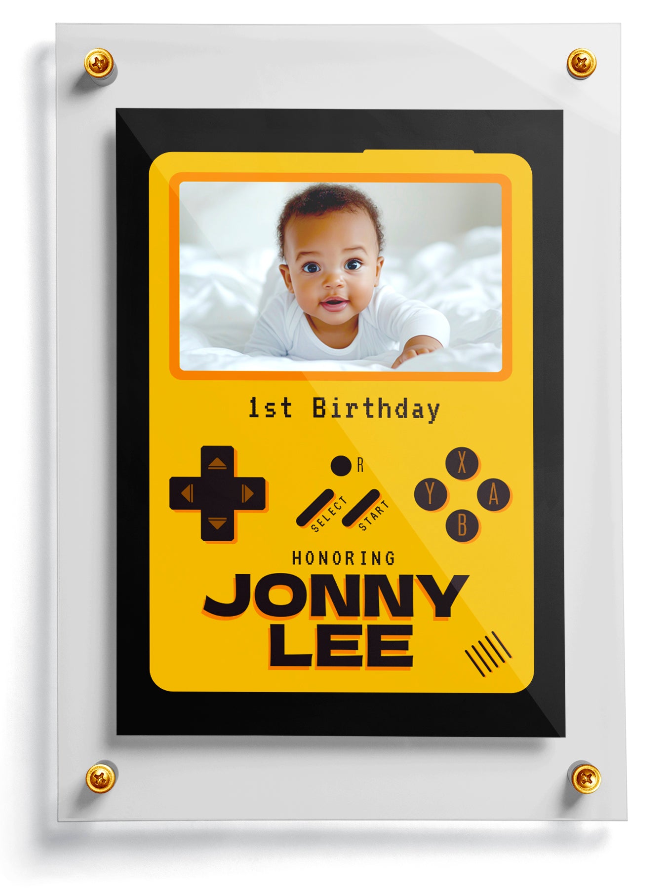 "Game Boy" Baby Trading Card