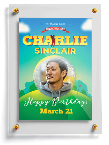 "Hustler" Trading Card