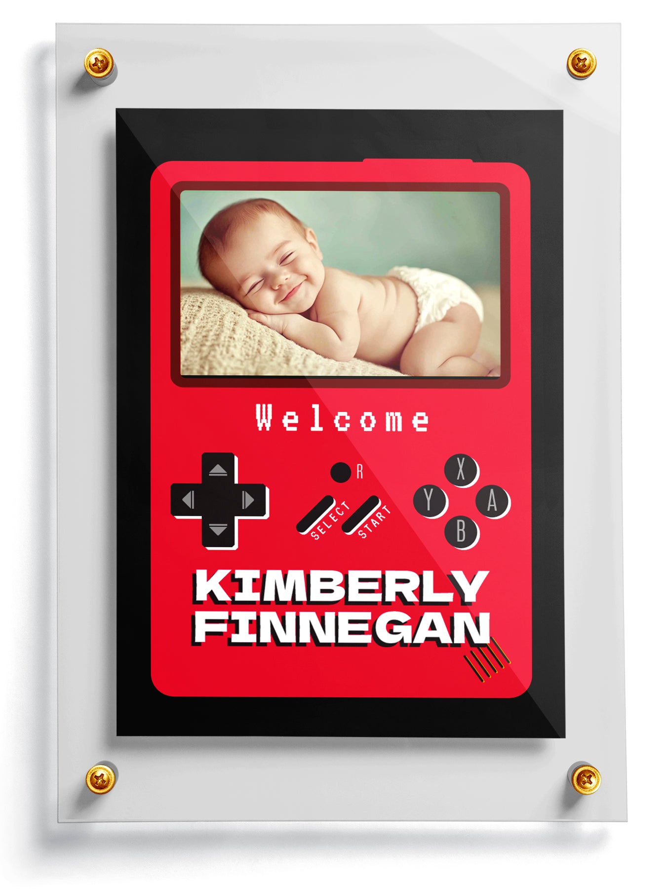 "Hello World" Baby Trading Card