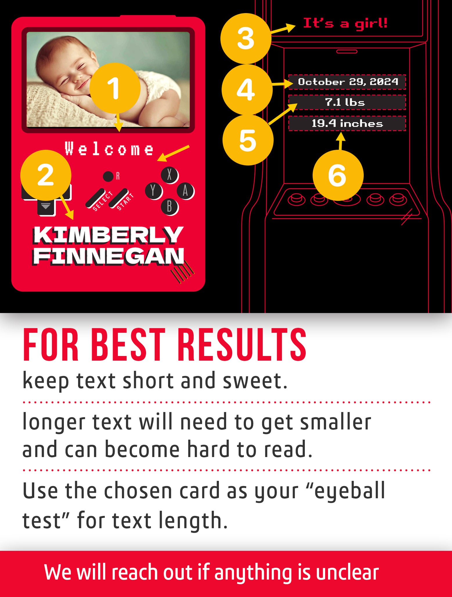 "Hello World" Baby Trading Card