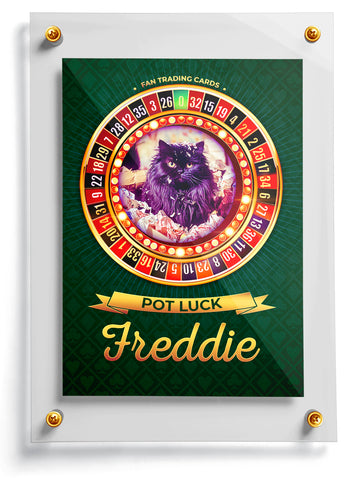 "Lucky" Pet Trading Card