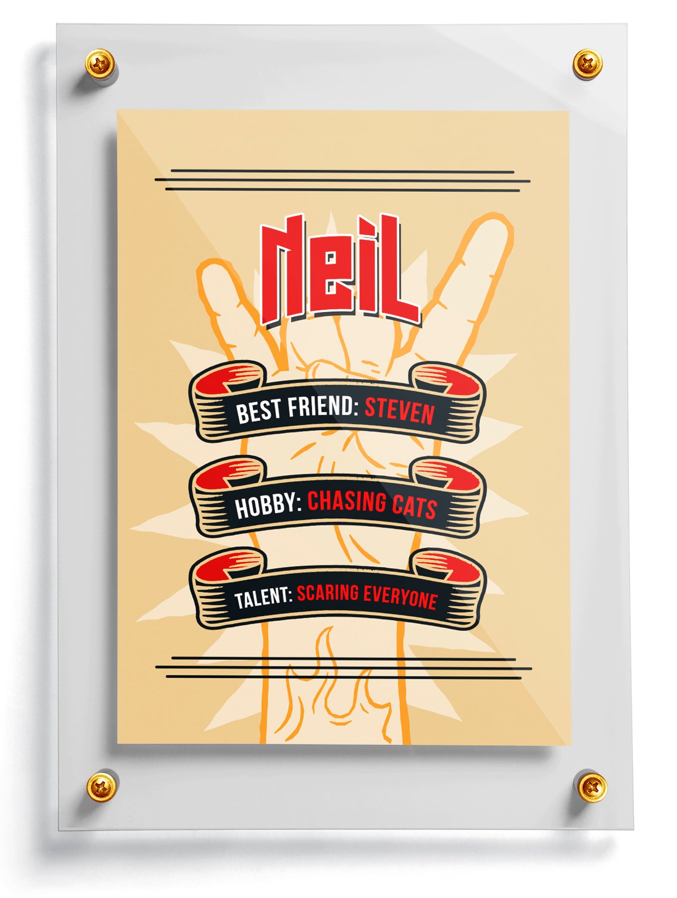 "Motorhead" Trading Card