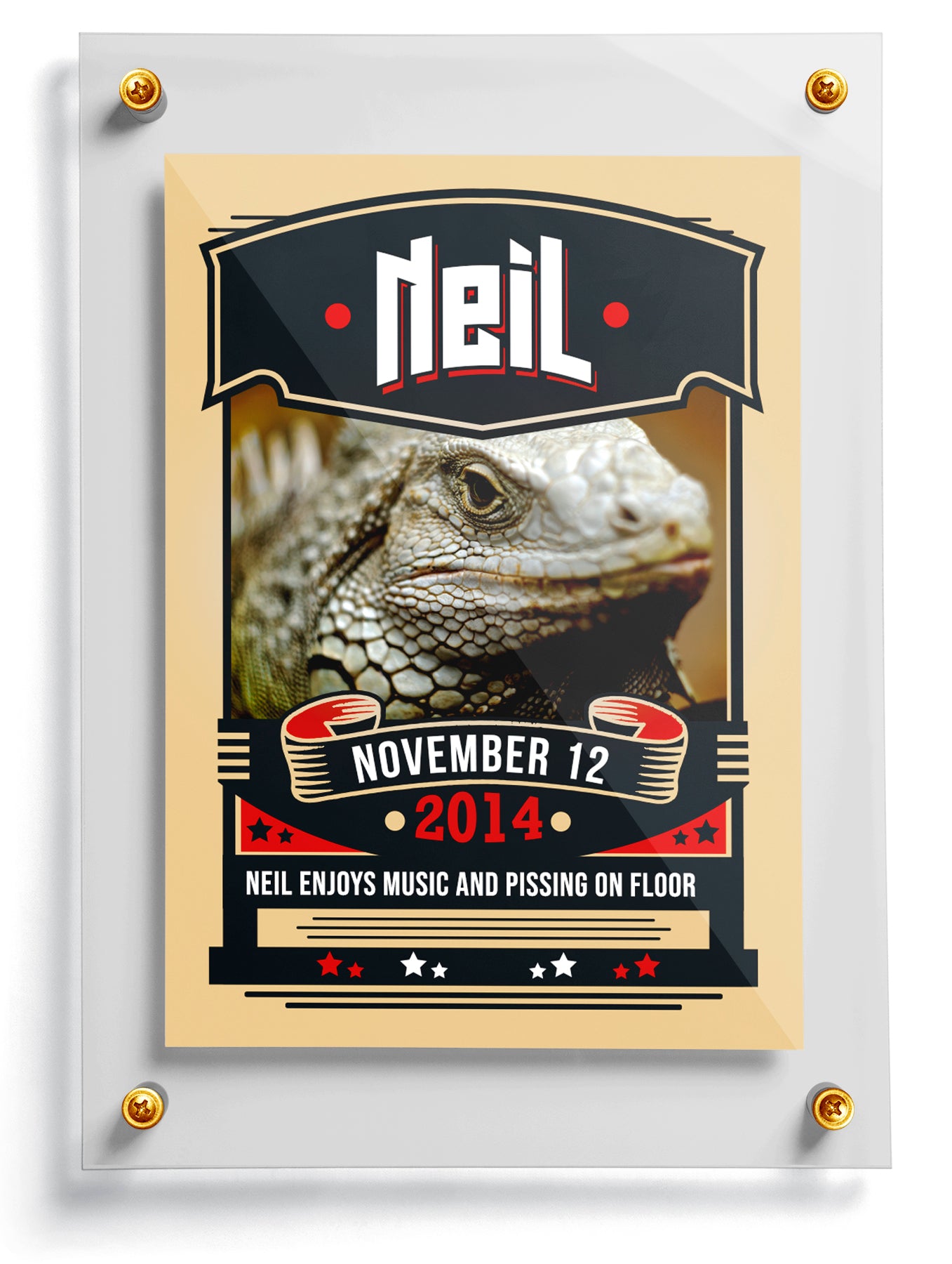 "Motorhead" Trading Card