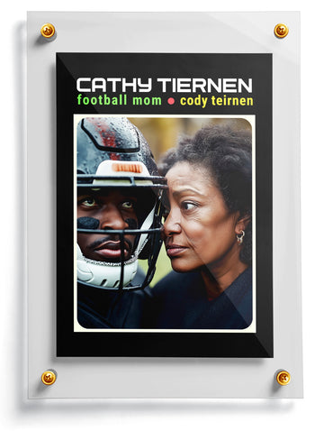 "Soldier" Mom Trading Card