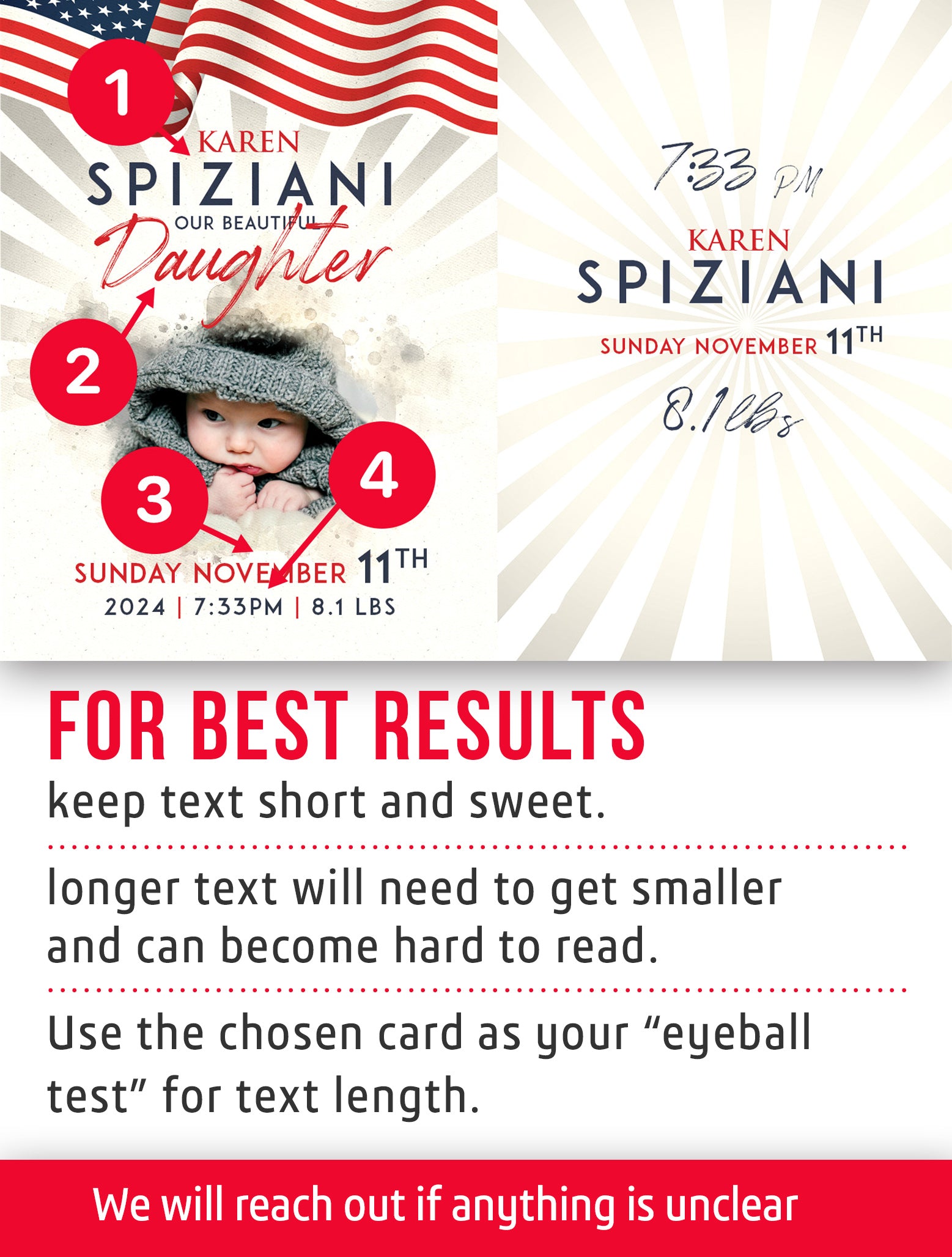"Spirit" Baby Trading Card