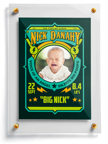 "Village" Baby Trading Card