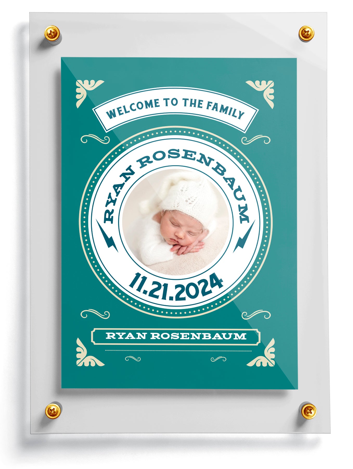 "Wings" Baby Trading Card