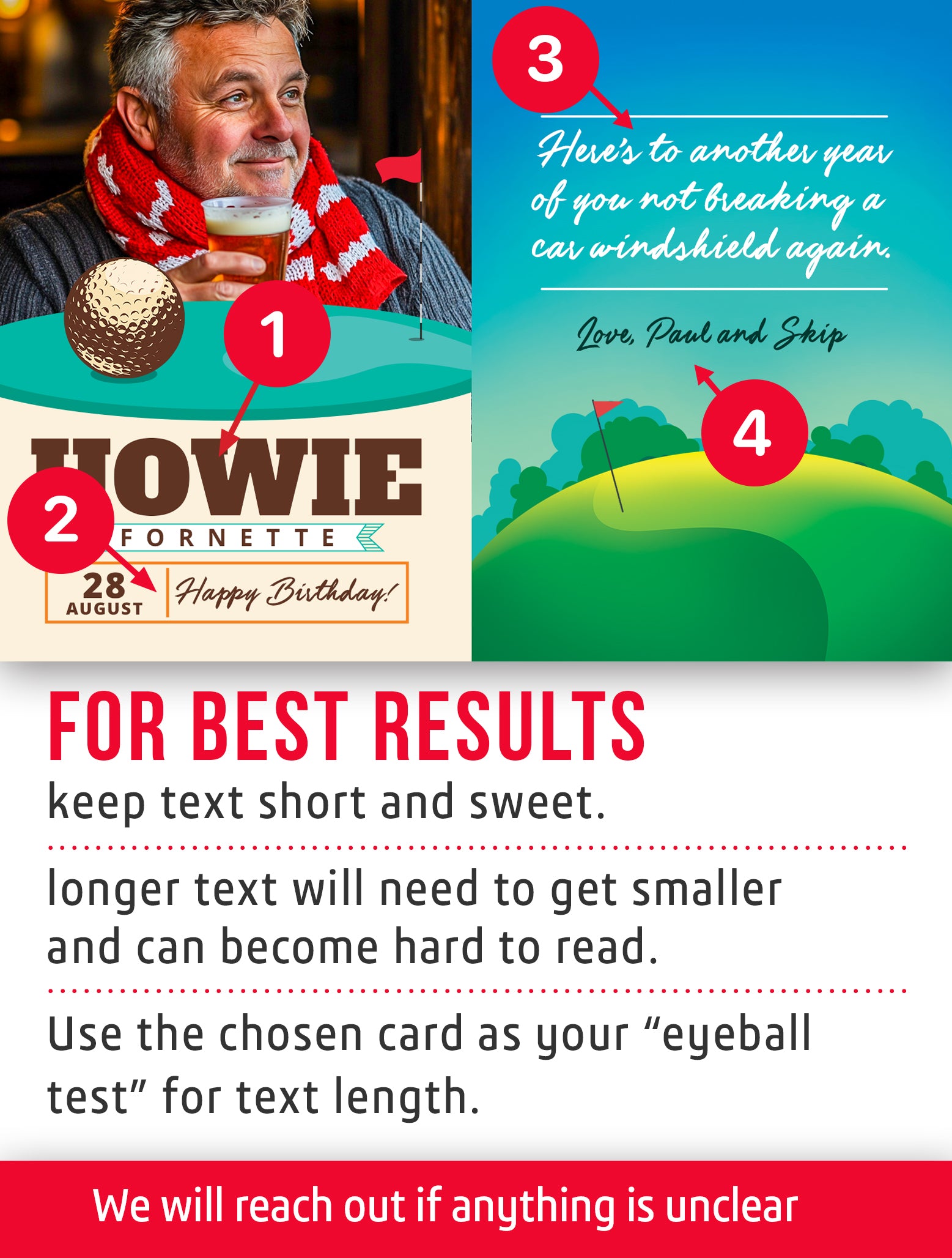 Golf trading card template named Foot Wedge with customization instructions. 