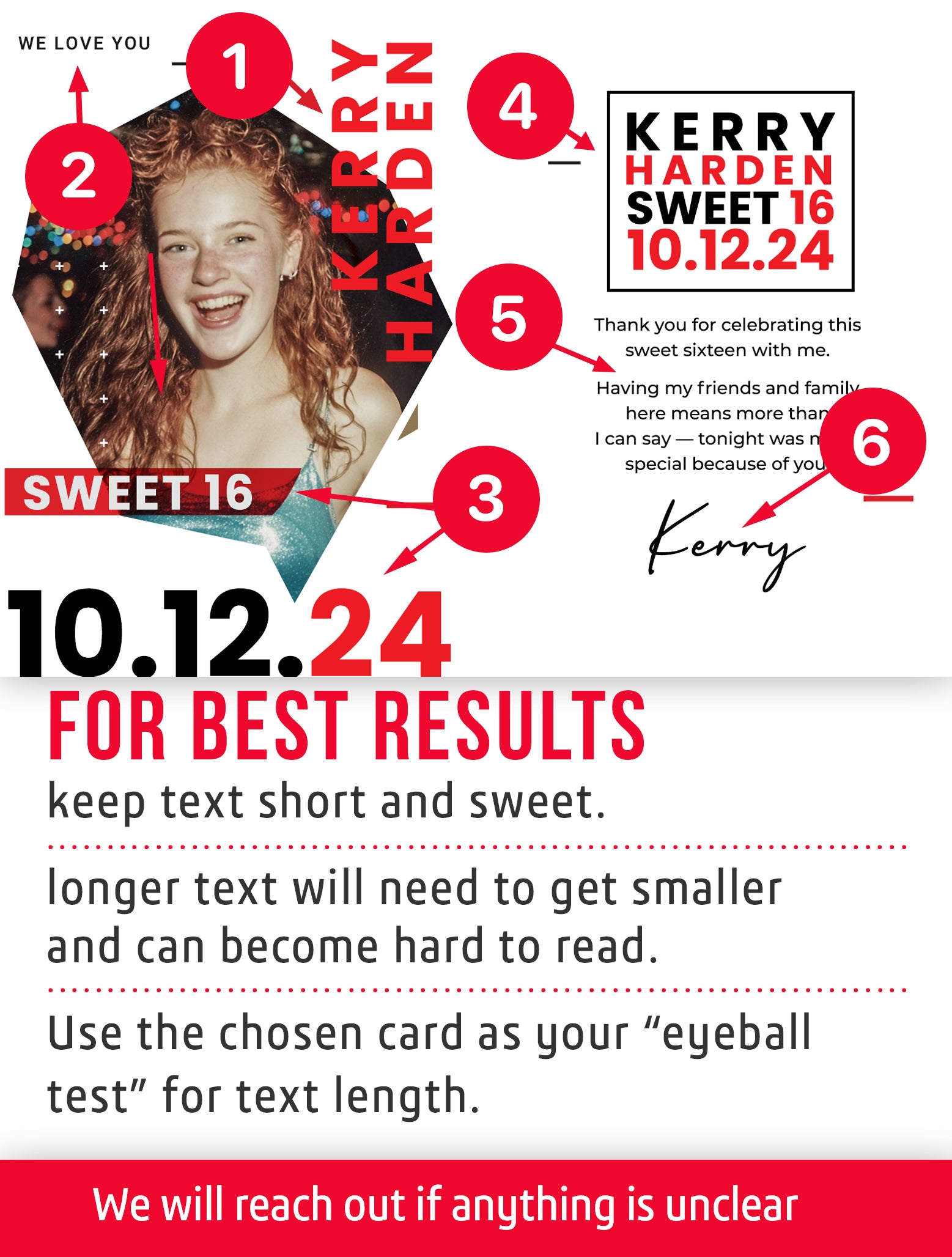 Instructions for birthday trading card template amed Strobe. 
